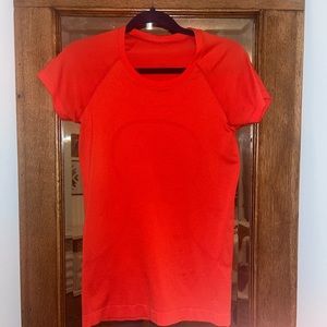 Worn Once Swiftly Tech 2.0 Tee Carnation Red 6